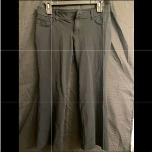 Stretchy straight leg pants